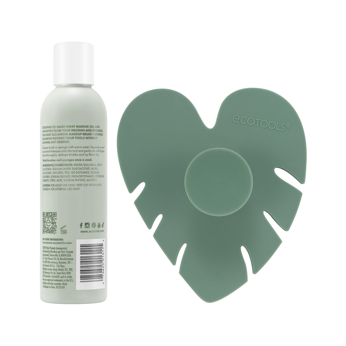 Makeup Brush Cleansing Pad + Deep Clean Shampoo Bundle