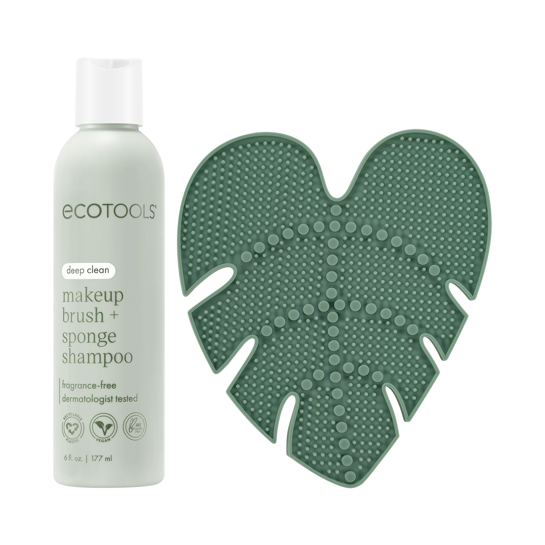 Makeup Brush Cleansing Pad + Deep Clean Shampoo Bundle